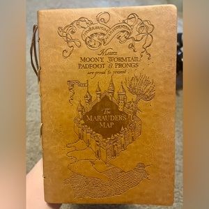 Harry Potter Maurders Map Blank Page NoteBook NEW